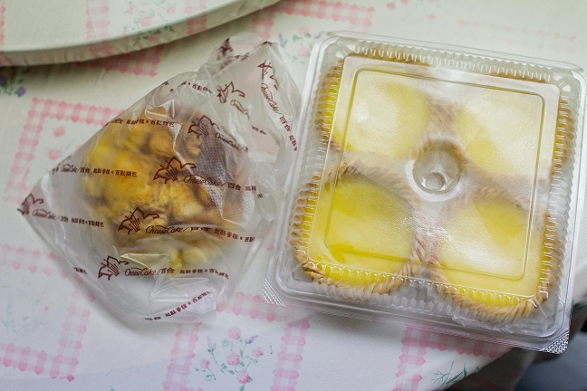 Pineapple bun and egg tarts